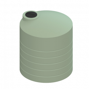 3000L water tank - mist green