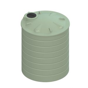 5000L rainwater tank - mist green