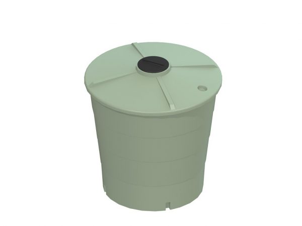 2000L Export Water Tank - mist green