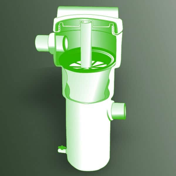 Pre tank rainwater filter